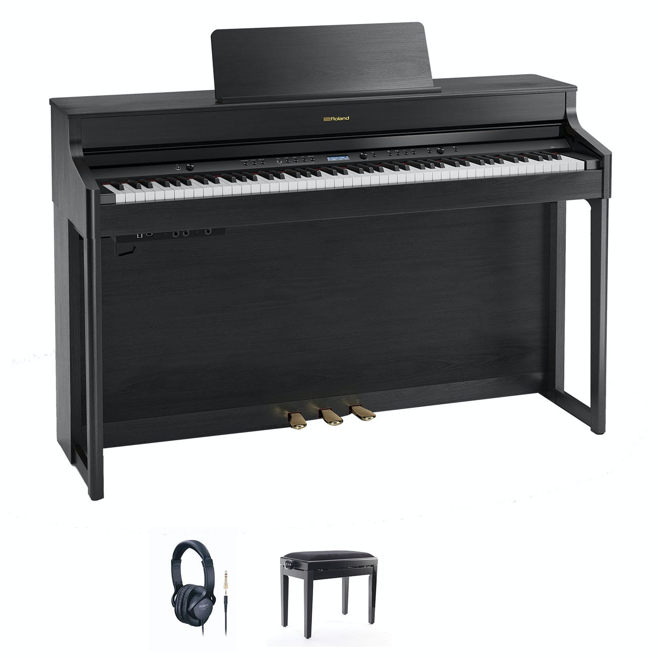 Piano numerique roland hp-702 bundle