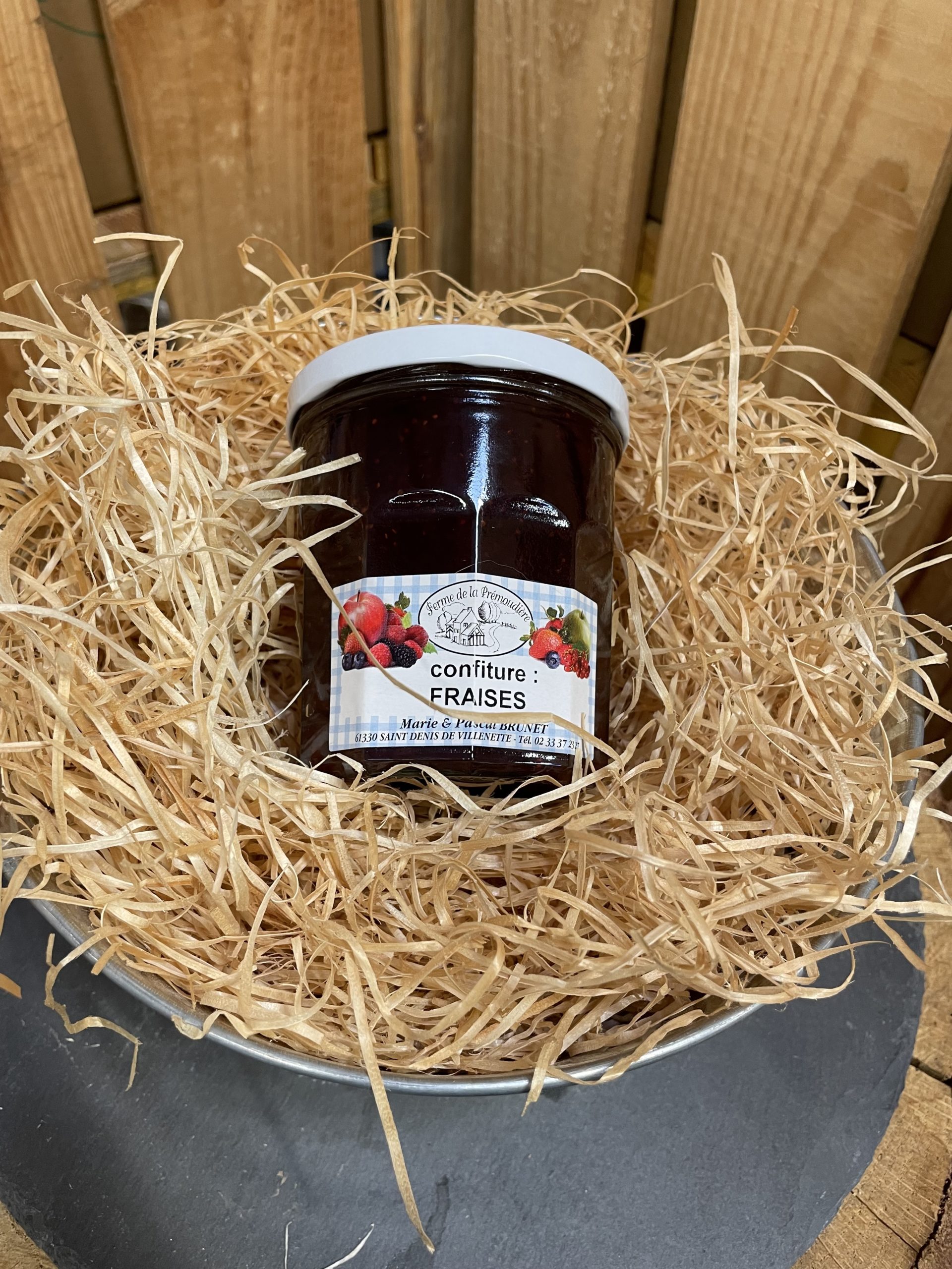 Confiture de fraises 360g