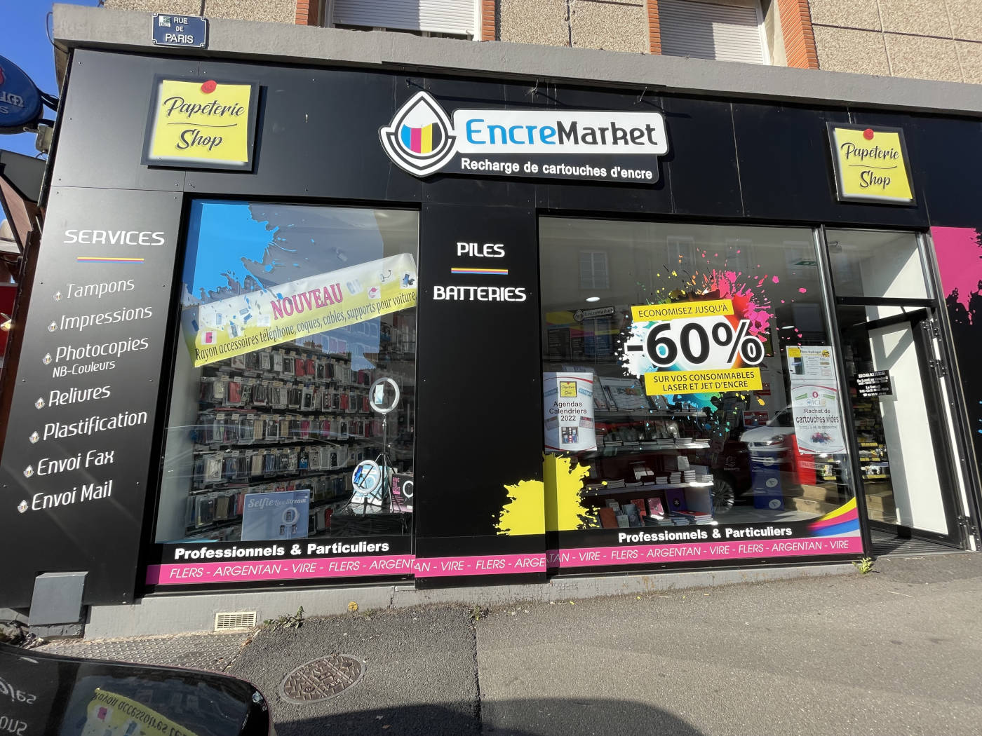 EncreMarket papeterieShop