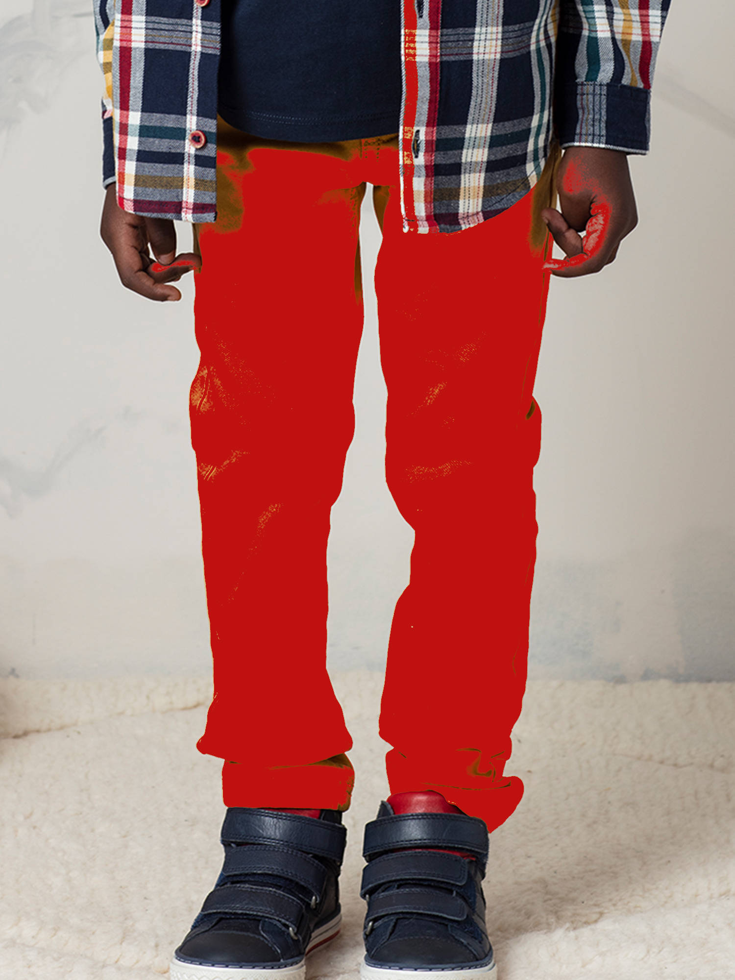 Pantalon Rouge Enfant Garçon