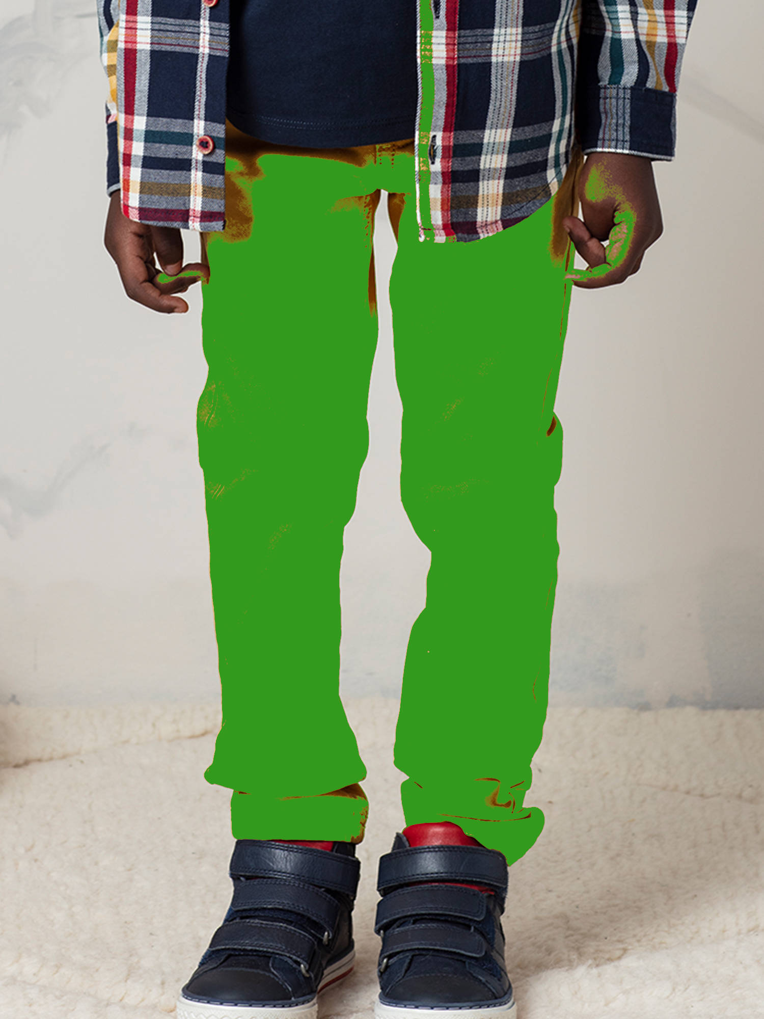 Pantalon Vert Enfant Garçon Test